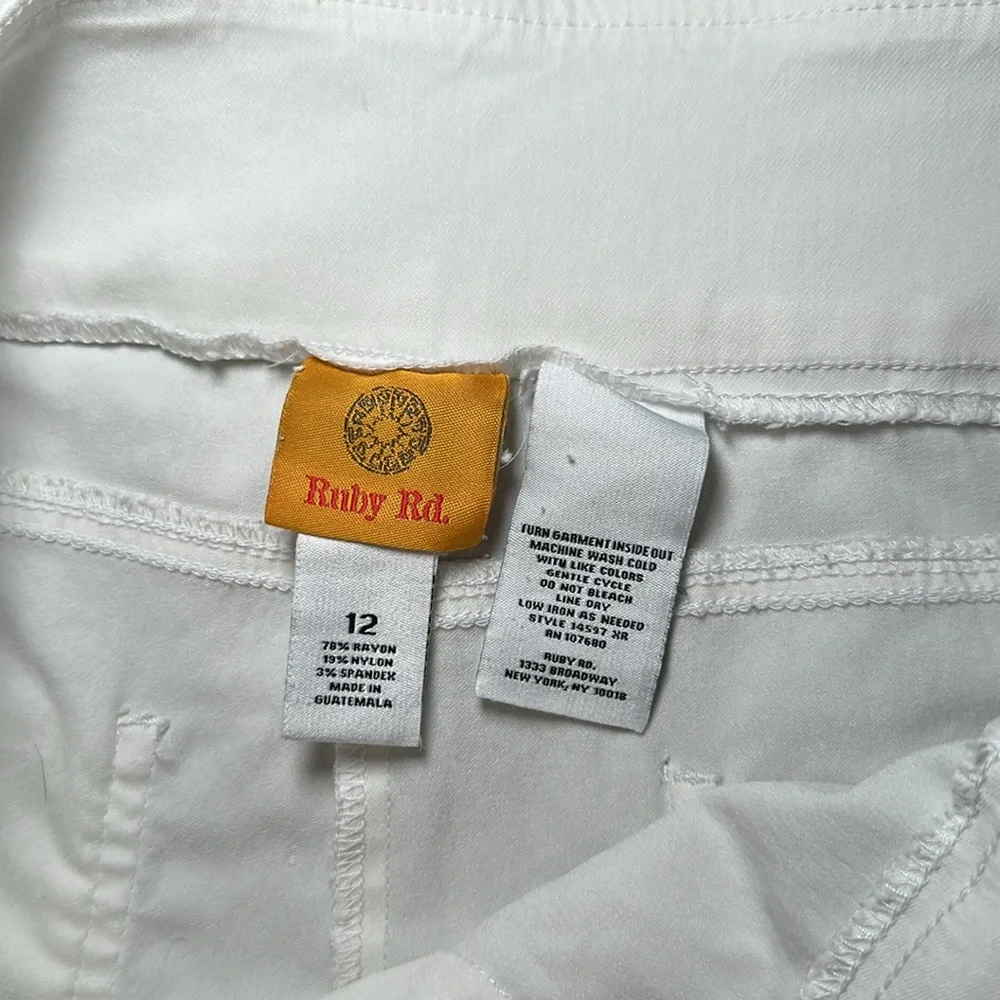 Ruby Rd. Pull On Pants - 12 - Picture 6 of 6